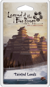 Legend of the Five Rings: The Card Game – Tainted Lands board game cover