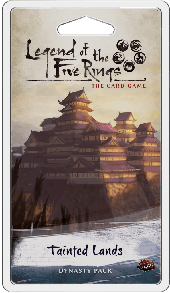 Legend of the Five Rings: The Card Game – Tainted Lands board game cover