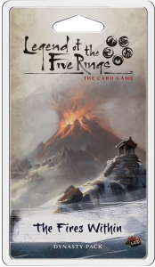 Legend of the Five Rings: The Card Game – The Fires Within board game cover