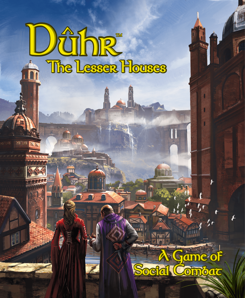 Dȗhr: The Lesser Houses board game cover