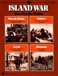 Island War: Four Pacific Battles board game cover