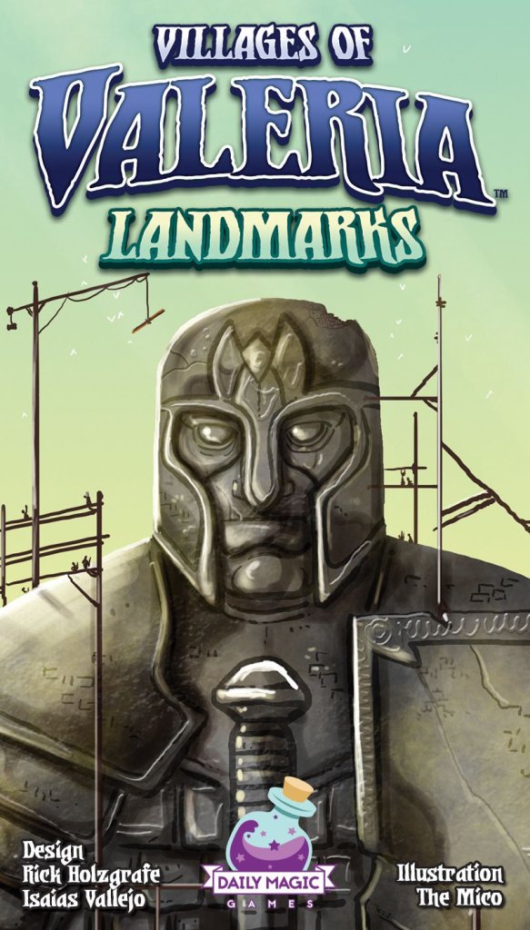 Villages of Valeria: Landmarks board game cover