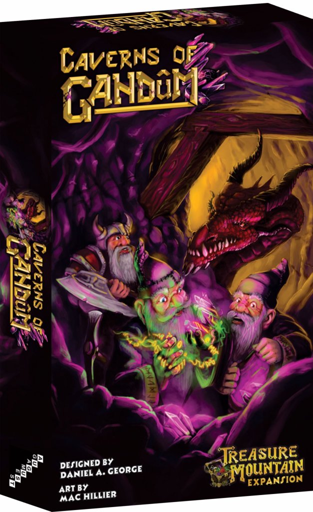 Treasure Mountain: Caverns of Gandum board game cover