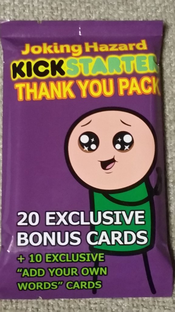 Joking Hazard: Kickstarter Thank You Pack board game cover