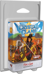 Crystal Clans: Fire Clan board game cover