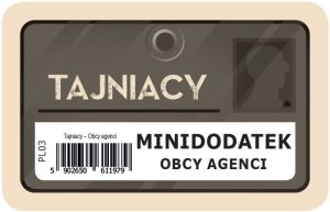 Tajniacy: Obcy Agenci board game cover