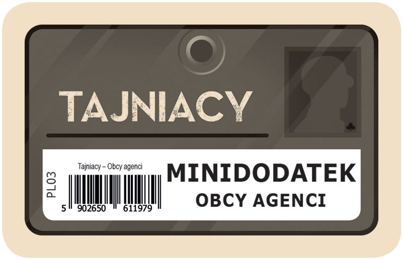 Tajniacy: Obcy Agenci board game cover