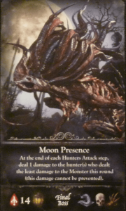 Bloodborne: The Card Game – Moon Presence board game cover
