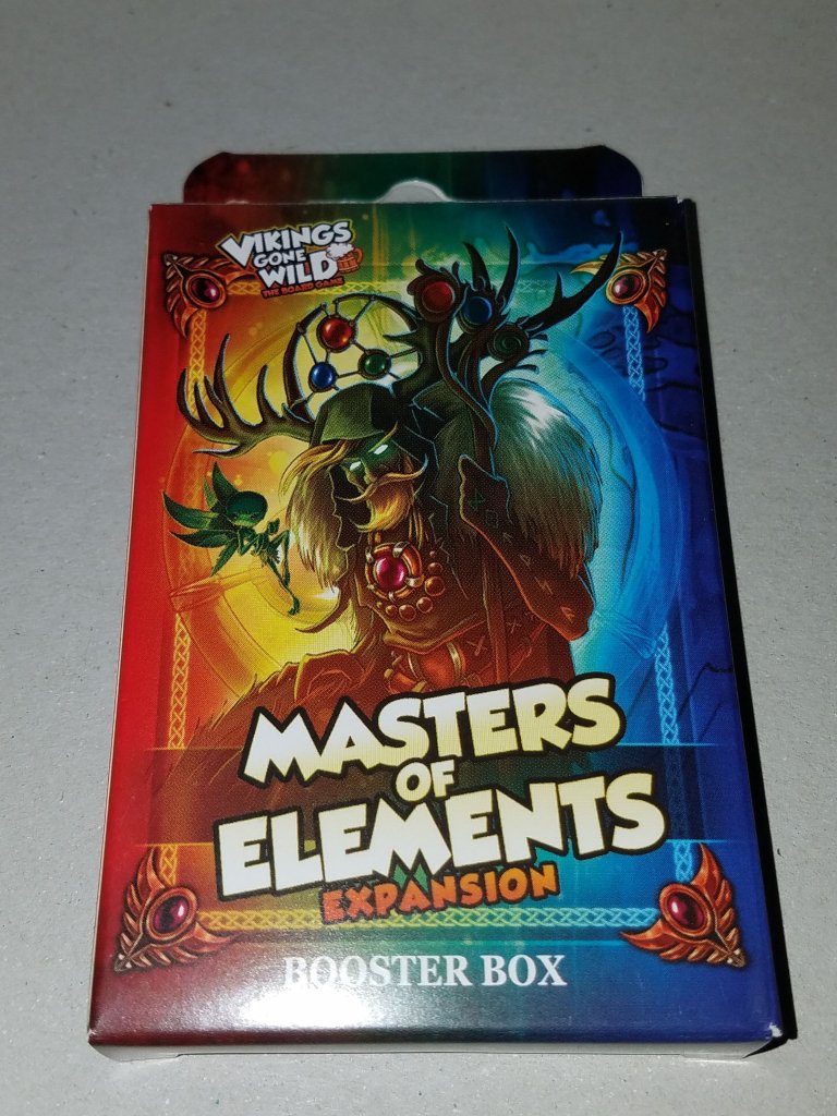 Vikings Gone Wild: Masters of Elements – Booster Box board game cover