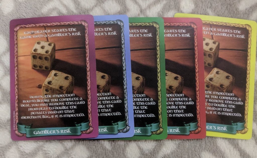 Sheriff of Nottingham: Gambler’s Risk board game cover