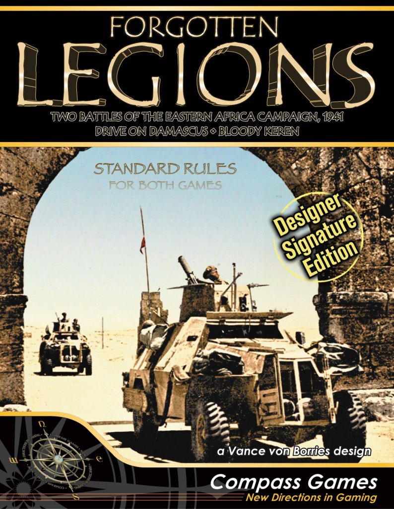 Forgotten Legions: Designer Signature Edition board game cover