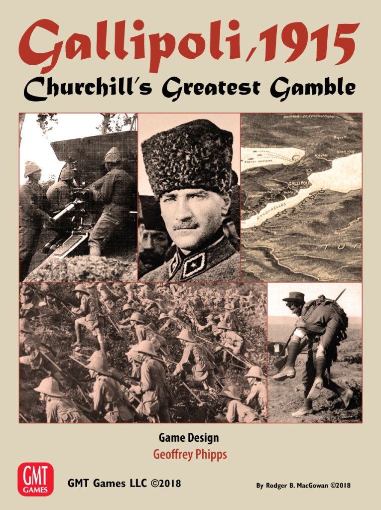 Gallipoli, 1915: Churchill’s Greatest Gamble board game cover