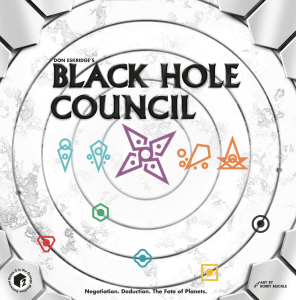 Black Hole Council board game cover