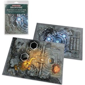 Warhammer Underworlds: Shadespire – Shattered City Board Pack board game cover
