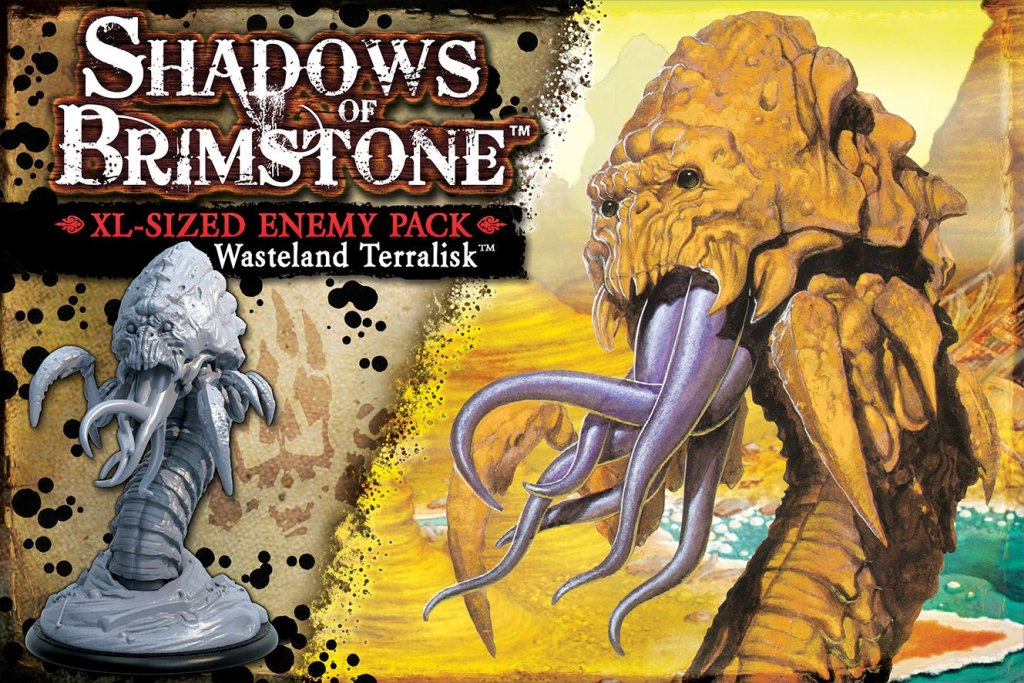 Shadows of Brimstone: Wasteland Terralisk board game cover
