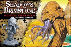 Shadows of Brimstone: Wasteland Terralisk board game cover