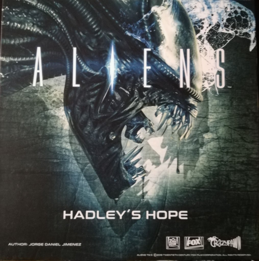 Aliens: Hadley’s Hope board game cover