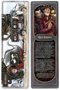 Steampunk Rally: Red Green board game cover