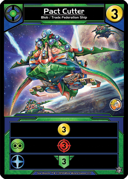 Star Realms: Pact Cutter Promo Card board game cover
