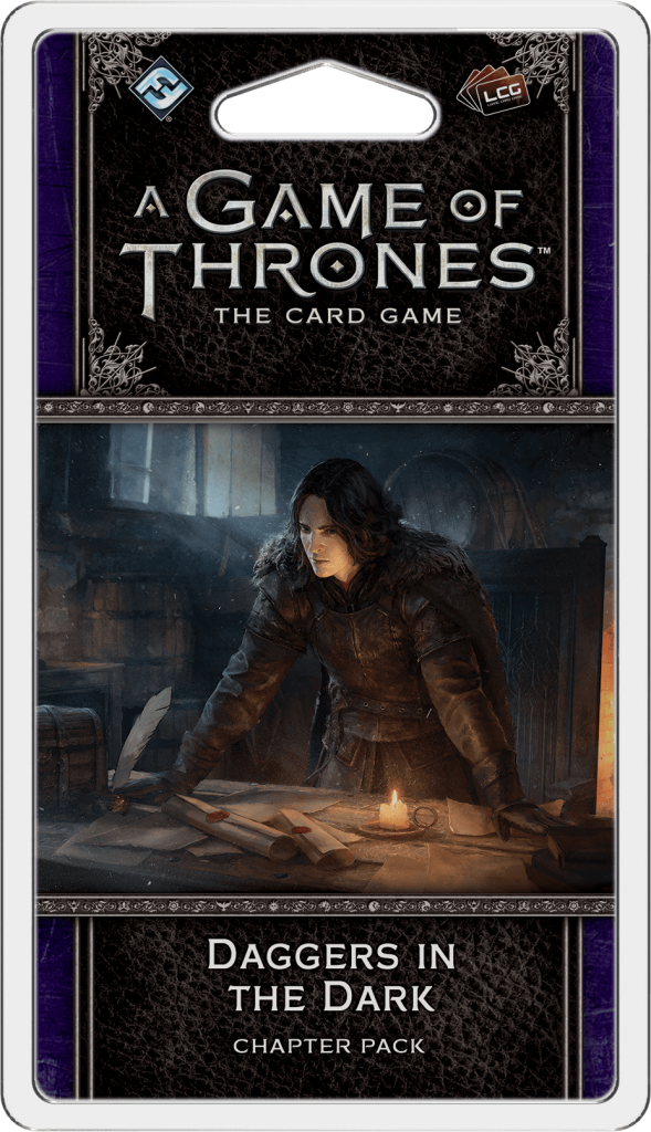 A Game of Thrones: The Card Game (Second Edition) – Daggers in the Dark board game cover