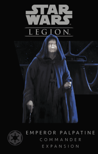 Star Wars: Legion – Emperor Palpatine Commander Expansion board game cover