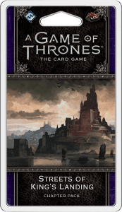 A Game of Thrones: The Card Game (Second Edition) – Streets of King’s Landing board game cover