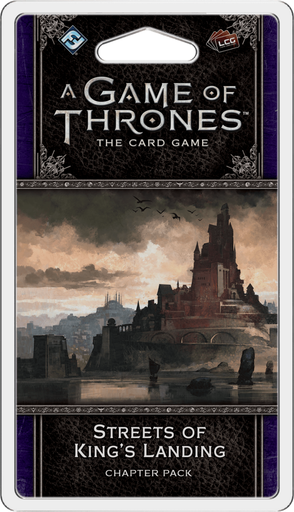 A Game of Thrones: The Card Game (Second Edition) – Streets of King’s Landing board game cover