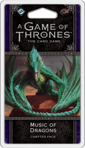 A Game of Thrones: The Card Game (Second Edition) – Music of Dragons board game cover