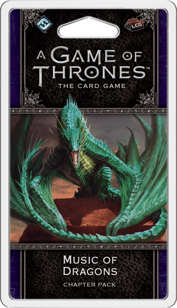 A Game of Thrones: The Card Game (Second Edition) – Music of Dragons board game cover
