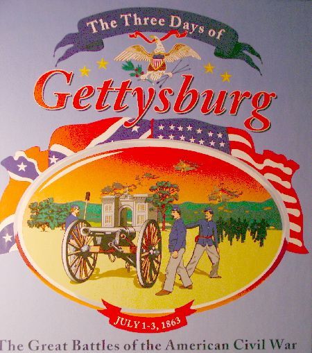 The Three Days of Gettysburg (Second Edition) board game cover