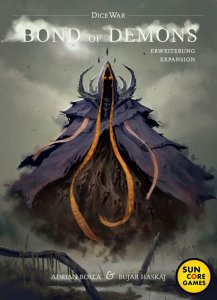 DiceWar: Bond of Demons board game cover