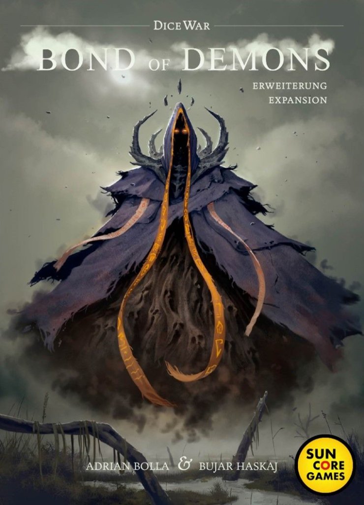 DiceWar: Bond of Demons board game cover