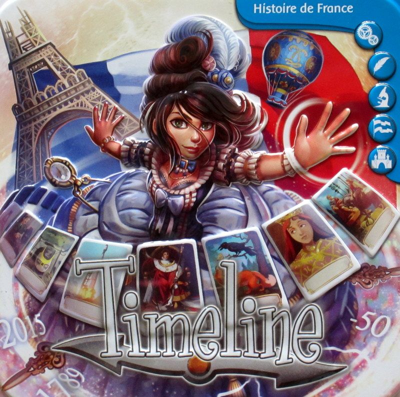 Timeline: Histoire de France board game cover