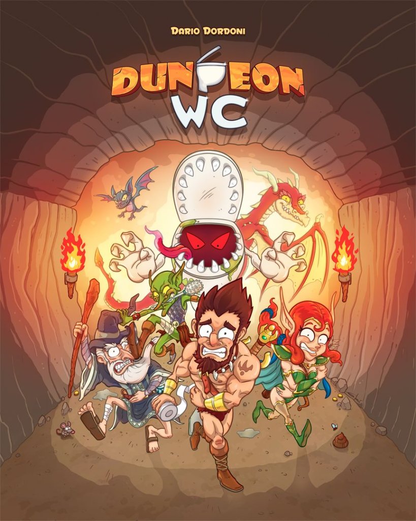 Dungeon WC board game cover