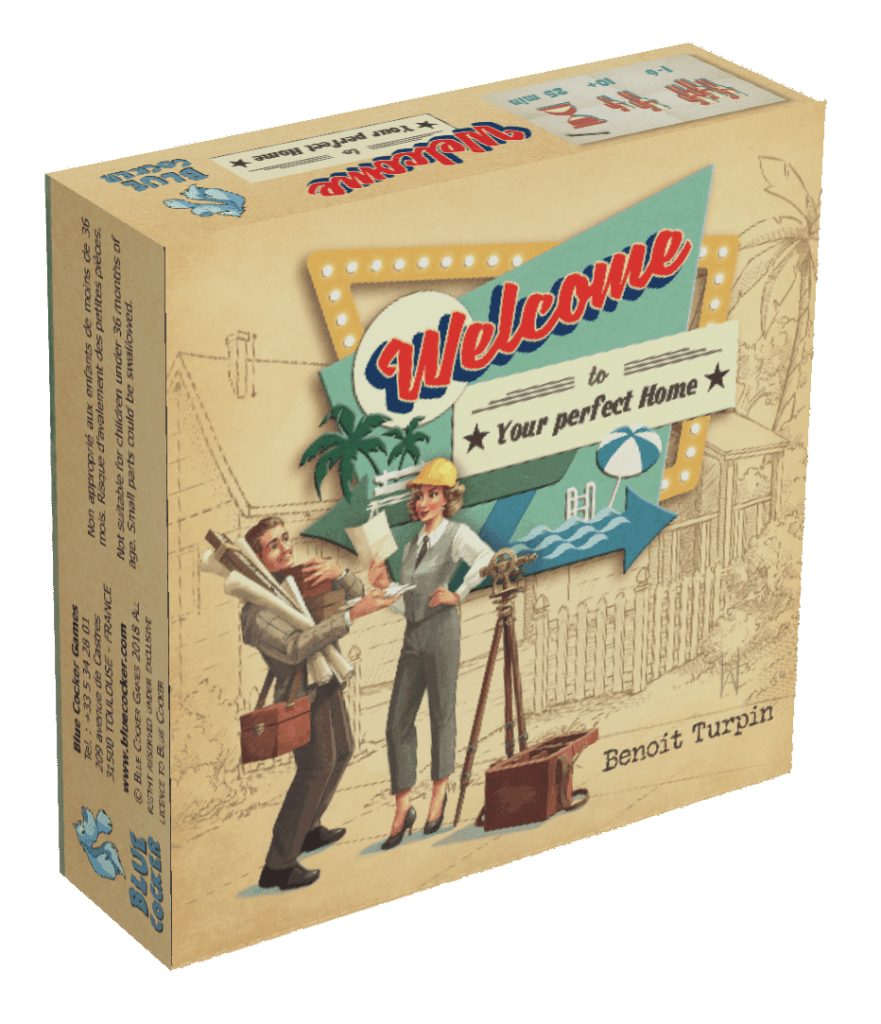 Welcome To… Mini board game cover