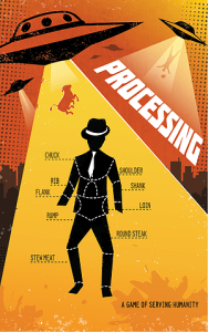 Processing: A Game of Serving Humanity board game cover