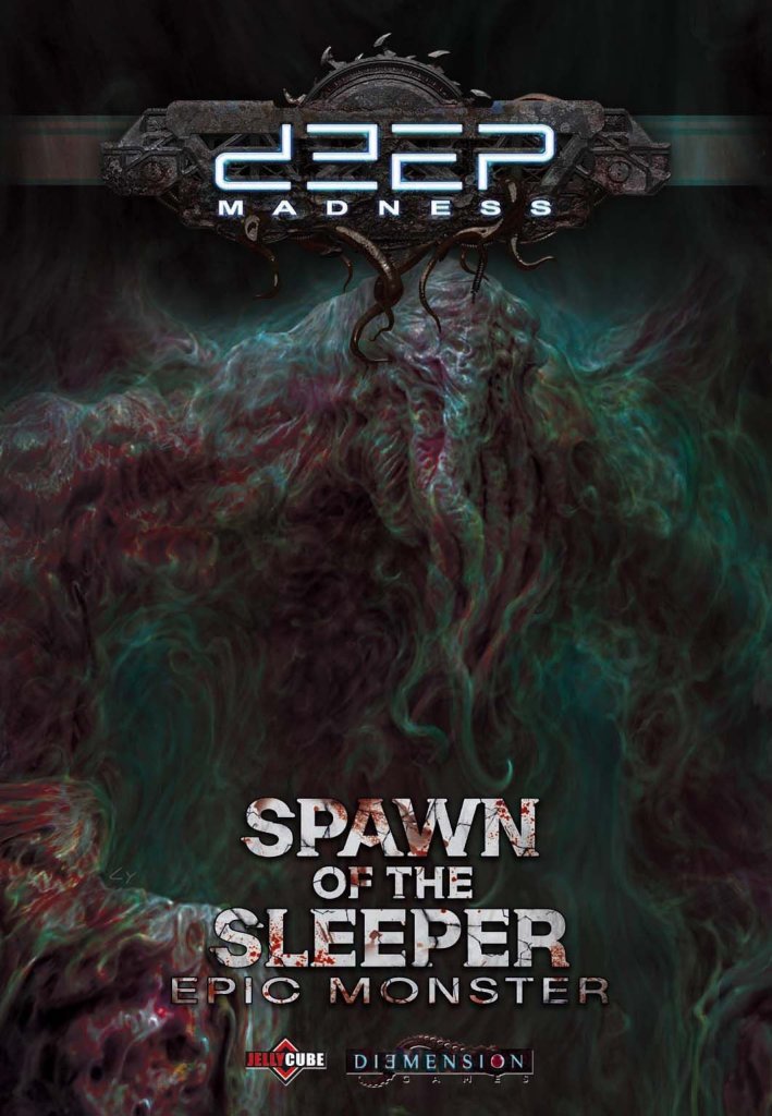 Deep Madness: Spawn of the Sleeper Epic Monster board game cover