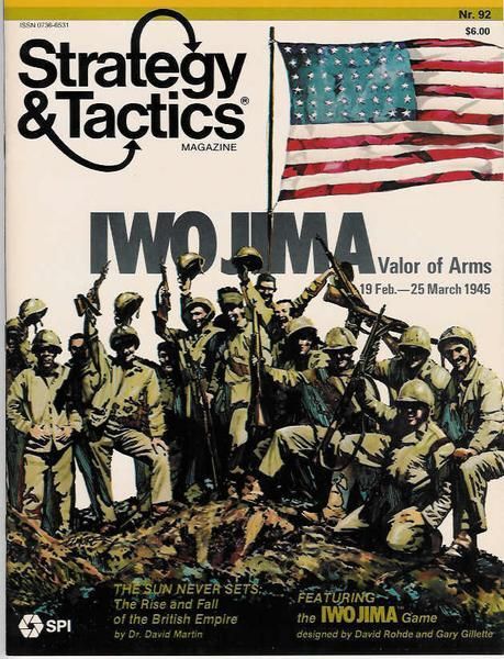 Iwo Jima: Valor of Arms, 19 Feb. – 25 March 1945 board game cover