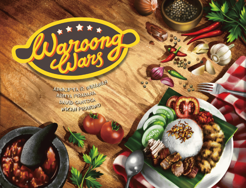 Waroong Wars (Second Edition) board game cover