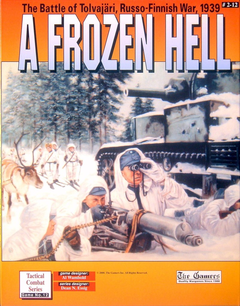 A Frozen Hell: The Battle of Tolvajärvi, Russo-Finnish War, 1939 board game cover