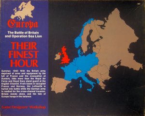 Their Finest Hour board game cover