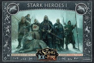 A Song of Ice & Fire: Tabletop Miniatures Game – Stark Heroes I board game cover
