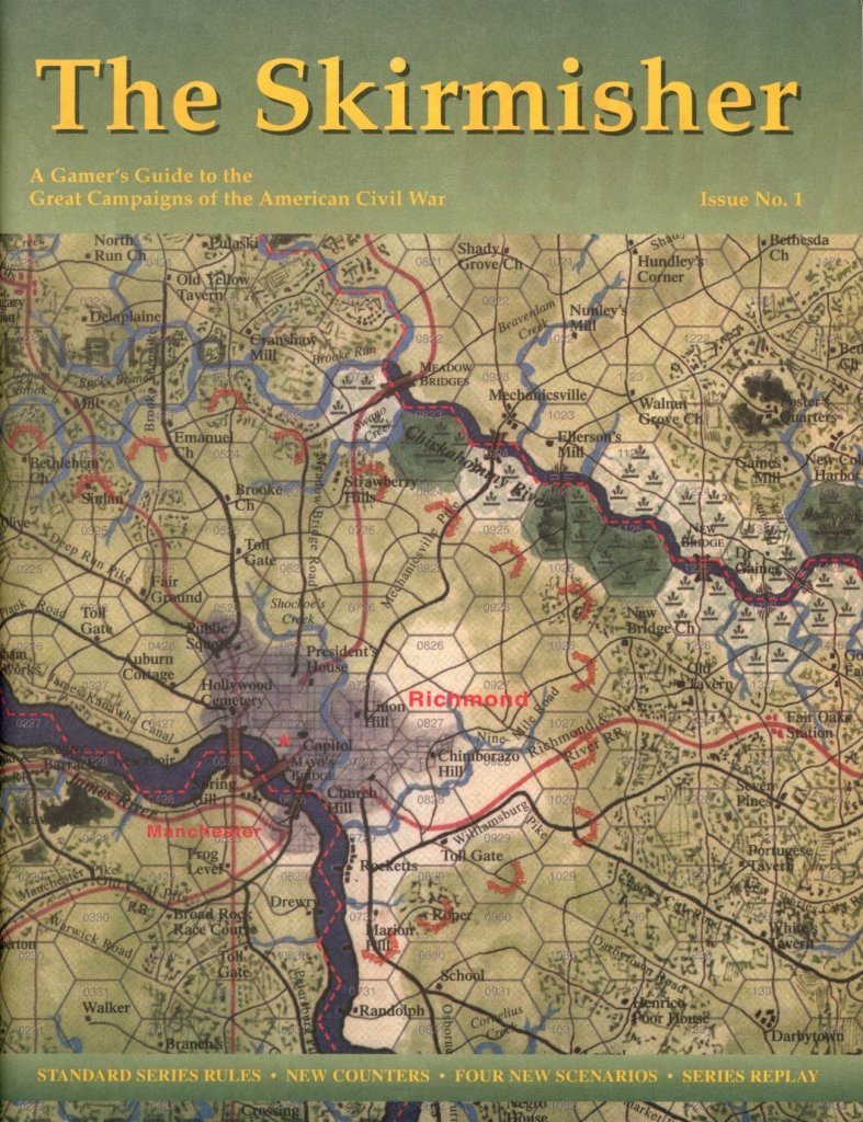 The Skirmisher #1 board game cover