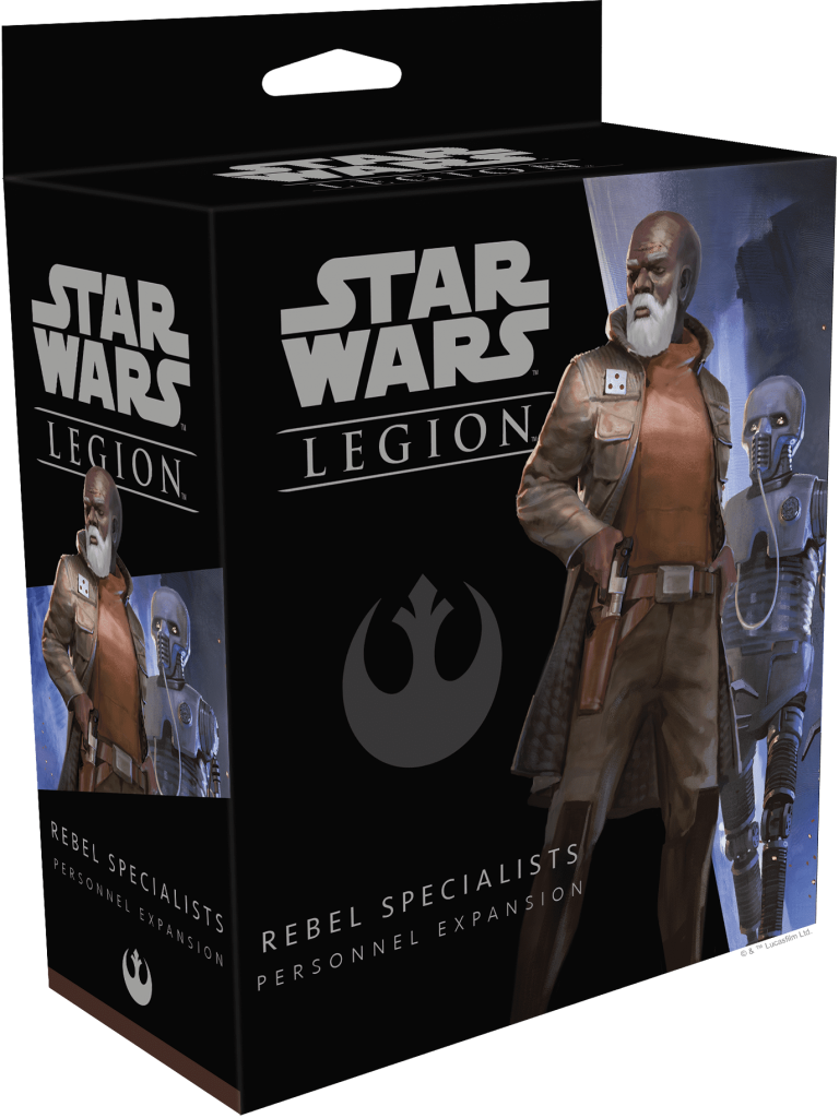 Star Wars: Legion – Rebel Specialists Personnel Expansion board game cover