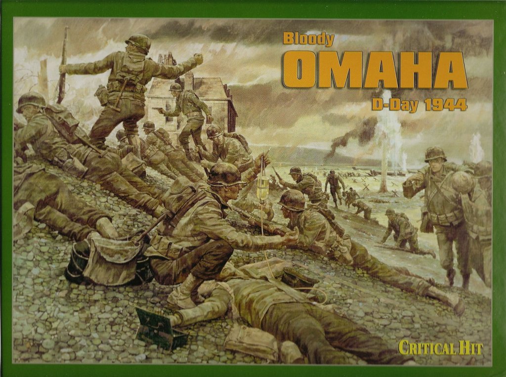 Bloody Omaha: D-Day 1944 board game cover