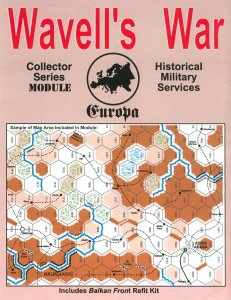 Wavell’s War board game cover
