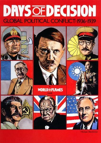 Days of Decision II: Global Political Conflict – 1936-1939 board game cover