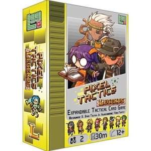 Pixel Tactics: Legends board game cover
