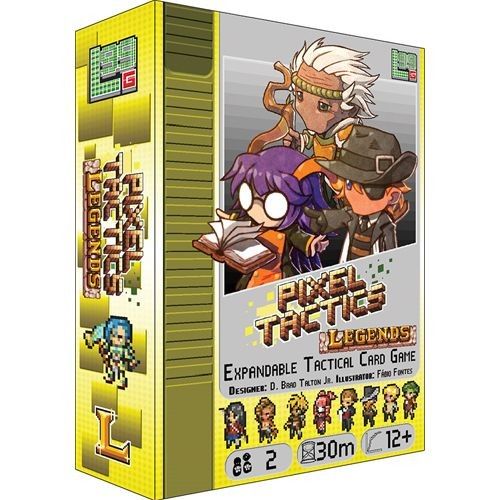 Pixel Tactics: Legends board game cover