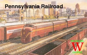 Pennsylvania Railroad board game cover
